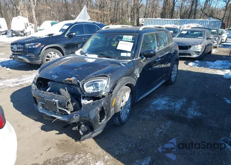 2021 Mini Countryman Cooper S из США, поврежденный, VIN WMZ53BR0XM3N06631